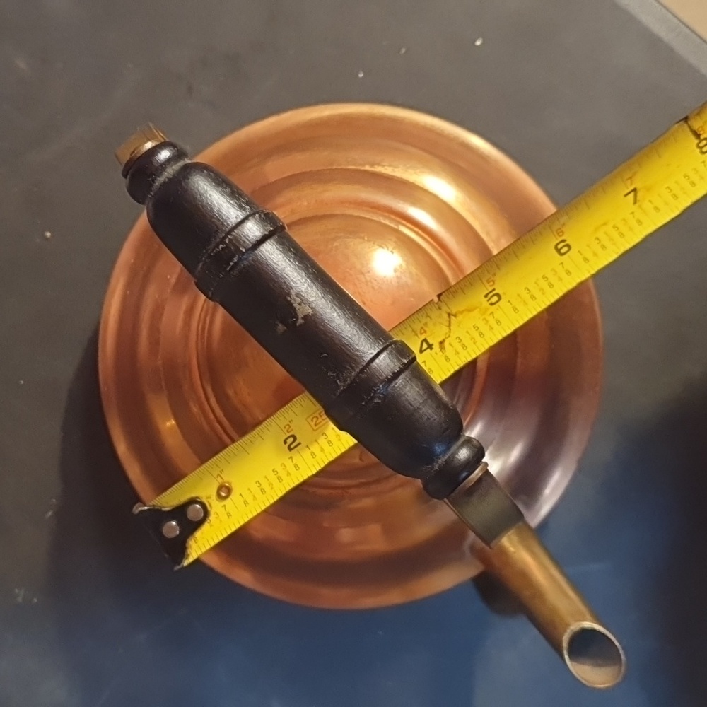 True Vintage genuine Copper tea pot kettle - Picture 7 of 9